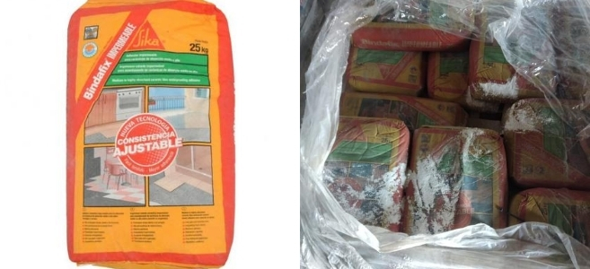 Sika Bindafix Impermeable, bolsa 25kgs.